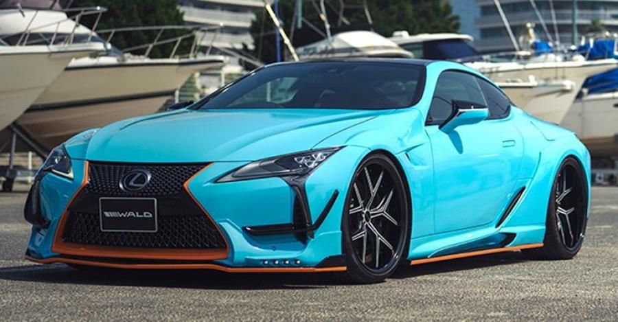  Lexus LC500 Semi-Gulf by Wald 2018 года  (фото 6 из 15)